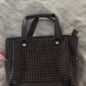 Thirty One mini Cindy in houndstooth